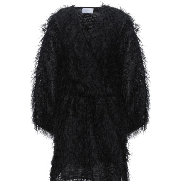 Soallure Dresses & Skirts - Soallure feather dress brand new